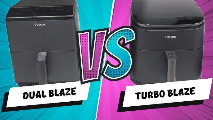 La nueva Cosori Turbo Blaze reduce en un 46% el tiempo de cocinado y un 40%  el consumo eléctrico. Se vende por 179,99 euros.