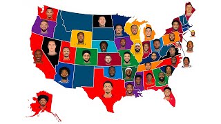 BEST NBA PLAYER FROM EACH STATE IN 2023