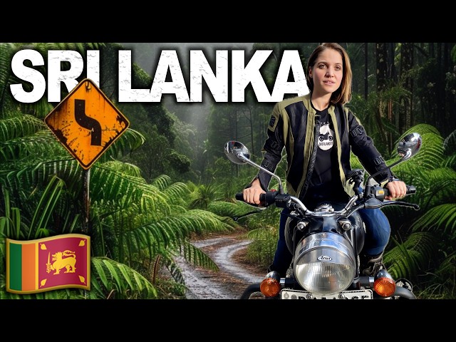Travel vlog - 1🇱🇰 Our New MOTORBIKE ADVENTURE into the heart of SRI LANKA!