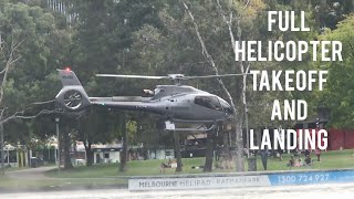 Full Helicopter Takeoff And Landing
