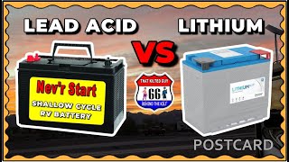 lithium battery vs lead acid battery, is it worth it? definitely, here's why