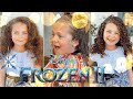 7 years old Sophie NAILS "Into the Unknown" during her curls transformation!