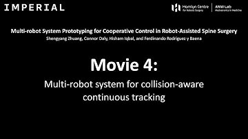 Multi-Robot System for Collision-Aware Continuous Tracking