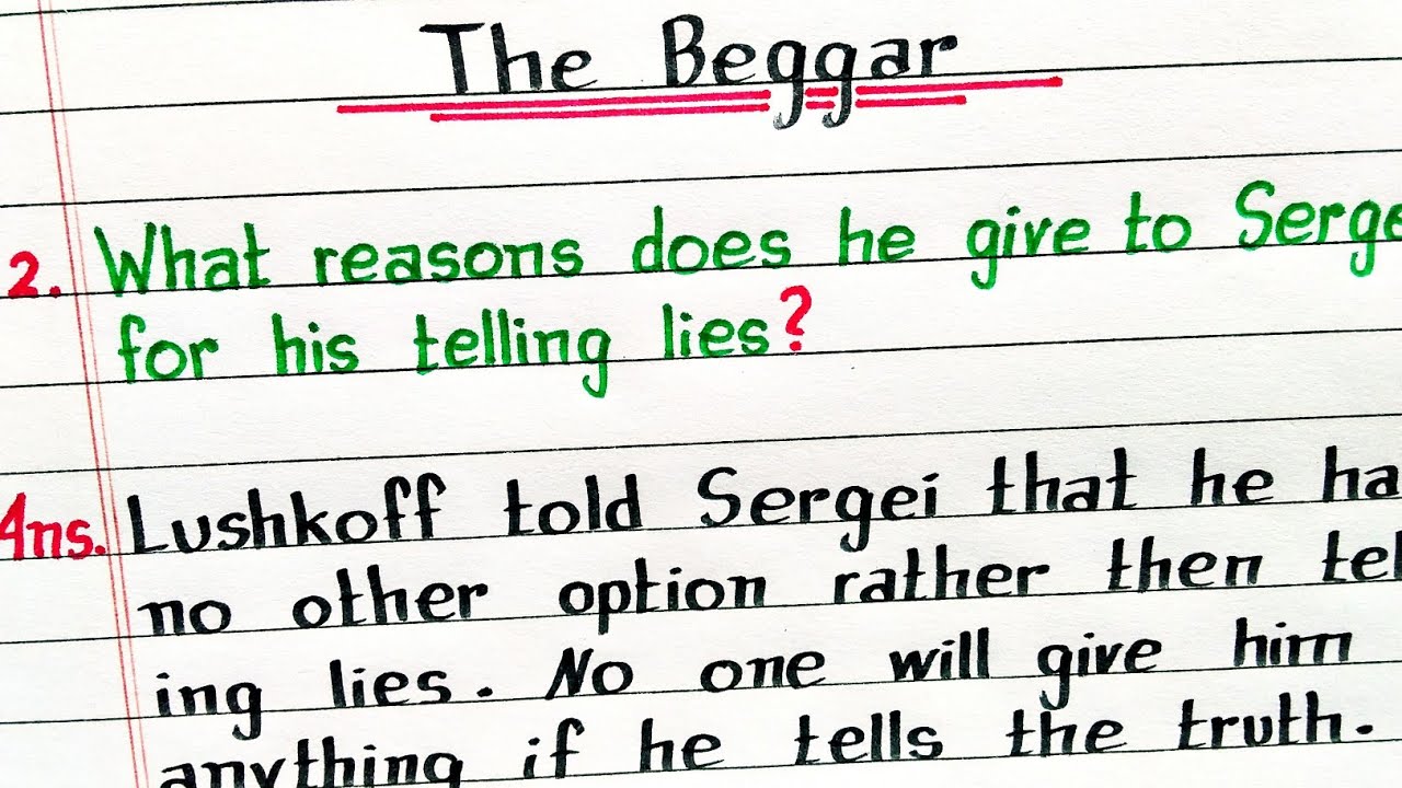 what-reason-does-he-give-to-sergei-for-his-telling-lies-ncert-the