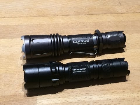 Nitecore P20 vs. Klarus XT11 mit ready Strobe