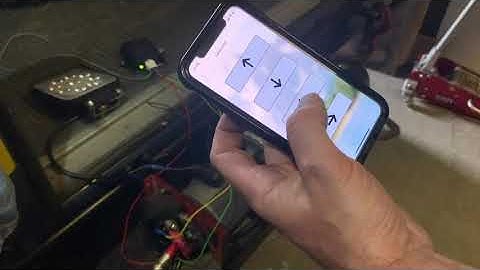 iPhone bluetooth winch remote Icarus Blue basic fitting guide