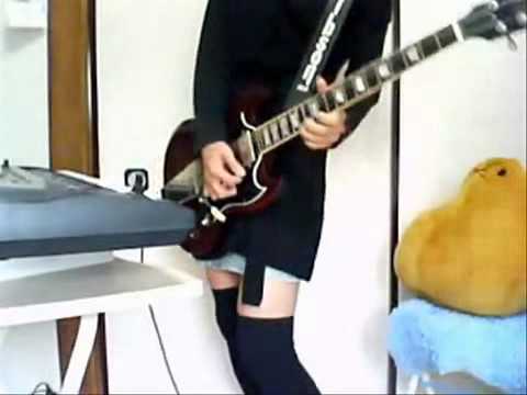 メタル布教活動としてShe's Goneのギターとピアノパートを弾いてみた