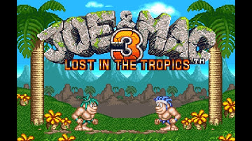 SNES Longplay | Joe & Mac 3 Lost in the Tropics - PAL Version (HD)