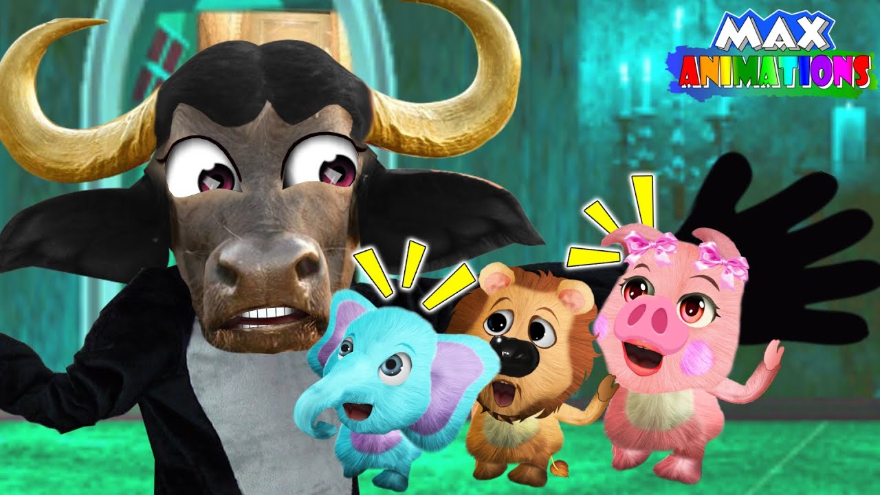 O BOI E OS ANIMAIZINHOS EM UMA AVENTURA AO VIVO! | LIVE DO BOI DA CARA PRETA