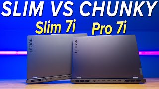 Head-to-Head Lenovo Legion Pro 7i Vs Slim 7i   Full Benchmarks