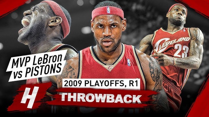 NBATogetherLive: LeBron James scores final 25 points to lead Cavaliers to  2OT win over Pistons in 2007 playoffs