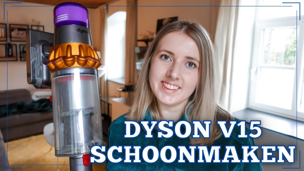 Gevaar Op tijd Vies DYSON V15 DETECT SCHOONMAKEN | STOFZUIGER SCHOONMAKEN | Hoe maak ik mijn  Dyson V15 Detect schoon? - YouTube