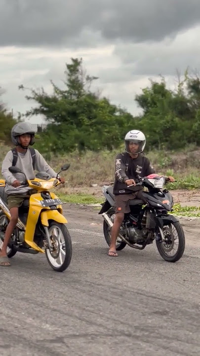NJMX new Jupiter MX 200cc vs 125zR kuning diraja