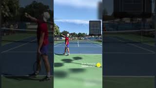 Denis Shapovalov is looking strong 💪 #Shorts by SwingVision Wealth