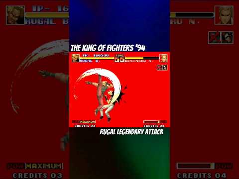 【#TAS】KOF 94 - ATAQUE LENDÁRIO DO RUGAL #shorts #arcade #fightinggames #rugal