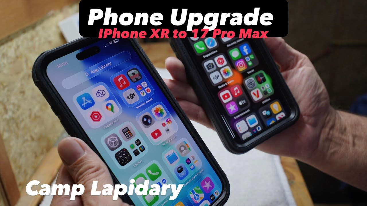 Big Phone Upgrade: Iphone XR to Iphone 17 Pro Max - YouTube