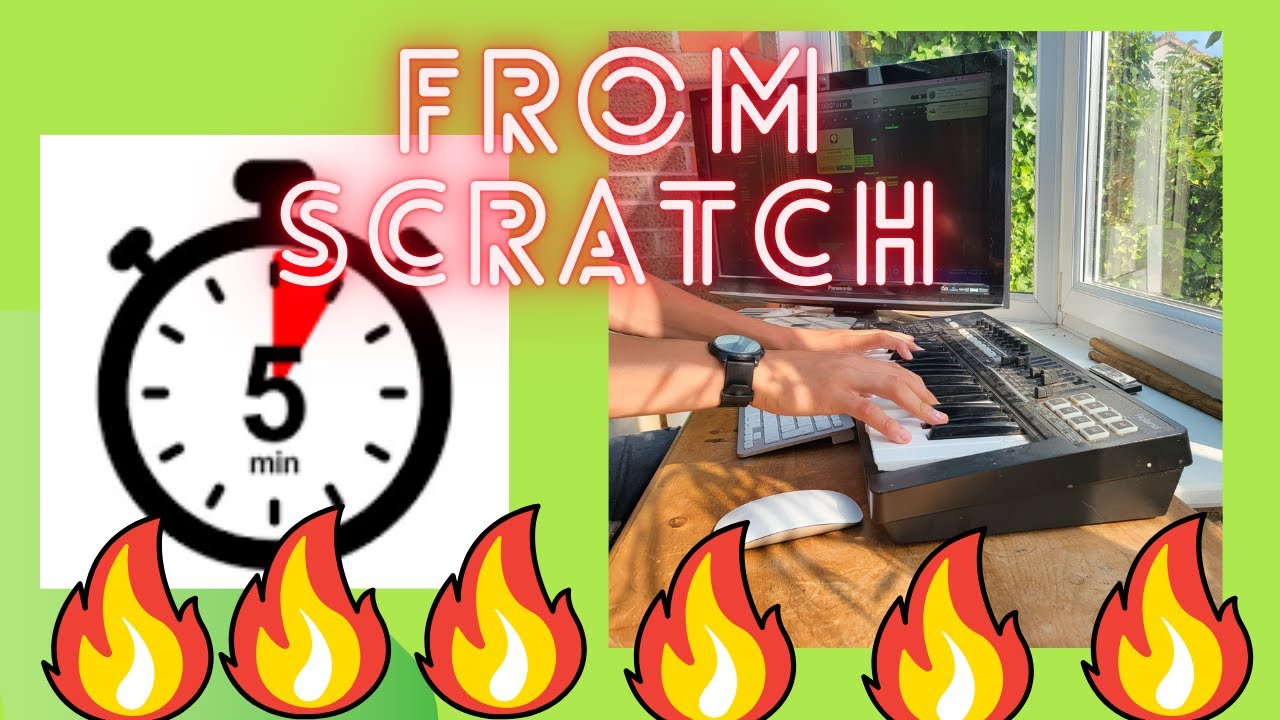 15 y/o makes BEAT from SCRATCH in 5 MINUTES (unedited) - YouTube