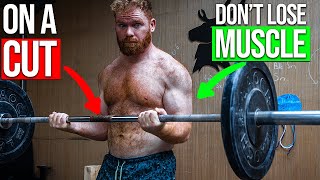 How To Train On A Cut So You Don't Lose Muscle