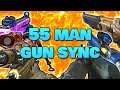INSANE 10 Minute Gun Sync Collab 55 Man Gun Sync INSANE 10 Minute Gun Sync Collab 55 Man Gun Sync