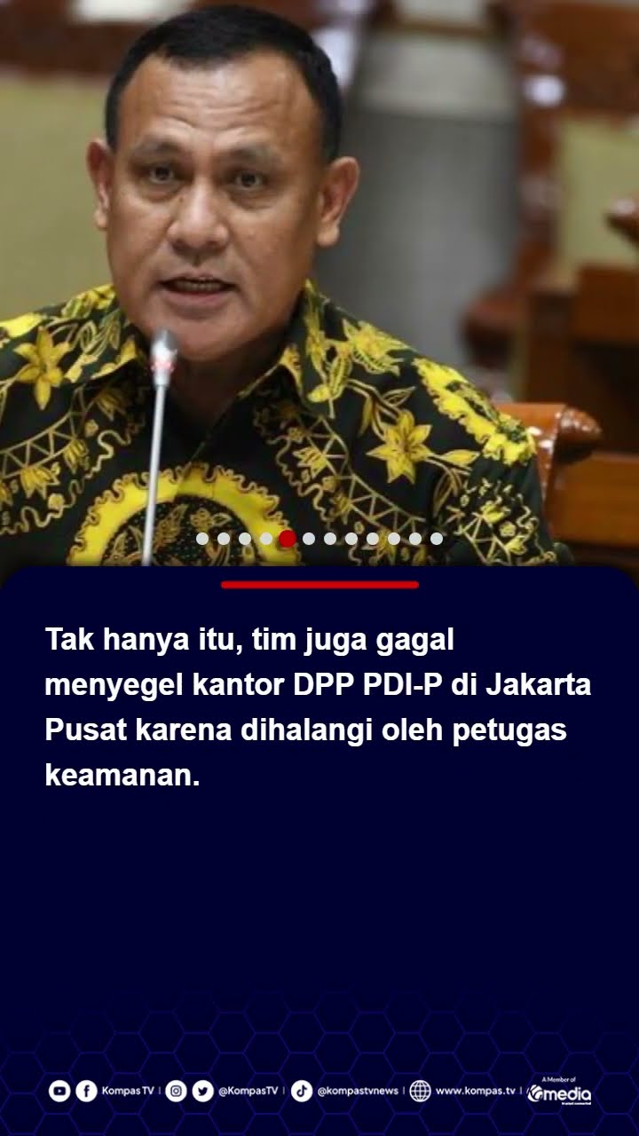 Di Sidang Praperadilan Terungkap Firli Tak Sepakat Hasto Jadi Tersangka #hasto #kpk #firlibahuri