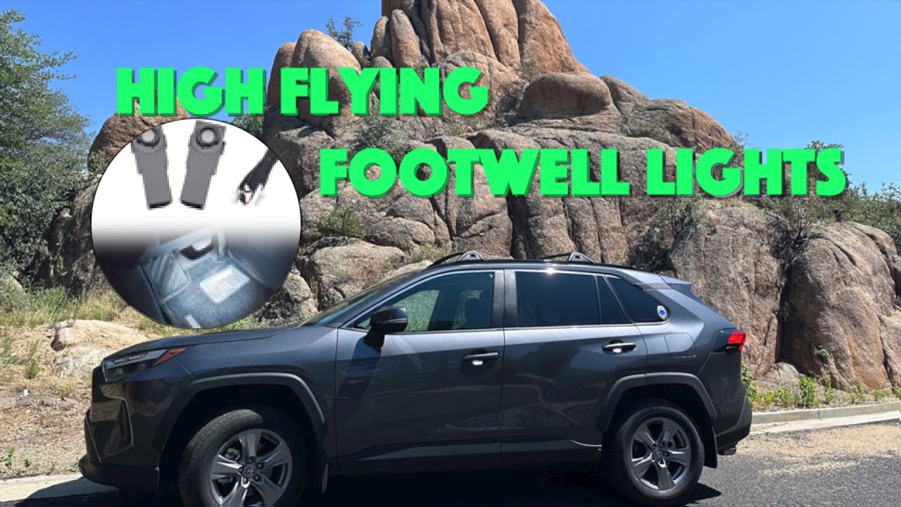 RAV4 High Flying Ambient/Footwell Lights Installation