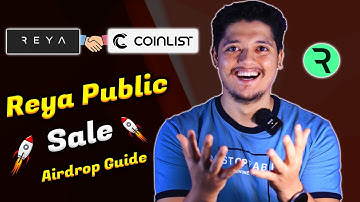 Reya Perp DEX Public Sale + Airdrop 2025  🪂 -  ICO On Coinlist & $19 Million Funding 📊