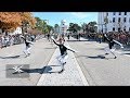 Jefferson Davis High School Marching In the 2019 Turkey Day Classic Parade