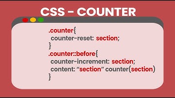 CSS Counter Tutorial | Auto Numbering with Pure CSS Lesson 22