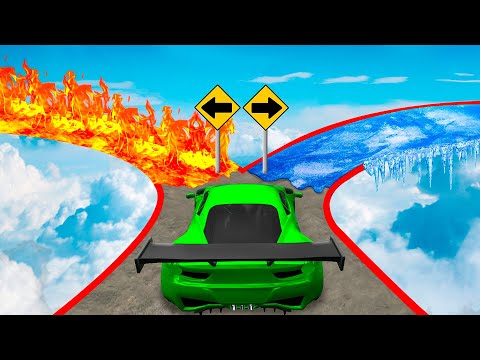 COMPLETO LA GARA FUOCO E GHIACCIO IMPOSSIBILE AL 100%! - GTA 5