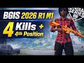 BGIS 2026 Round 1 Match 1 🏆 RAW POV | Pro Level BGMI Gameplay #BGIS2026#BGIS#BGMI#BGMIEsports#BGiSr1