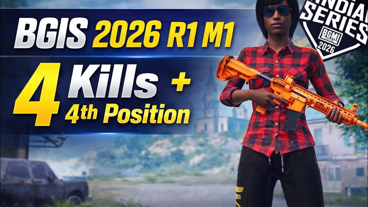 BGIS 2026 Round 1 Match 1 🏆 RAW POV | Pro Level BGMI Gameplay #BGIS2026 ...