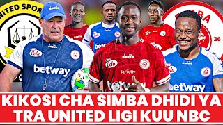 Mabadiliko Kikosi Cha Simba Kinachoanza Dhidi Ya TRA UNITED Ligi Kuu NBC 2025/2026