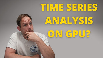 Time Series Analysis on a GPU with Pandas and cuDF (Ep. 07)