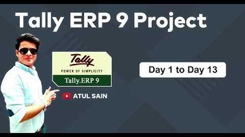 Project Assignment in Tally ERP 9