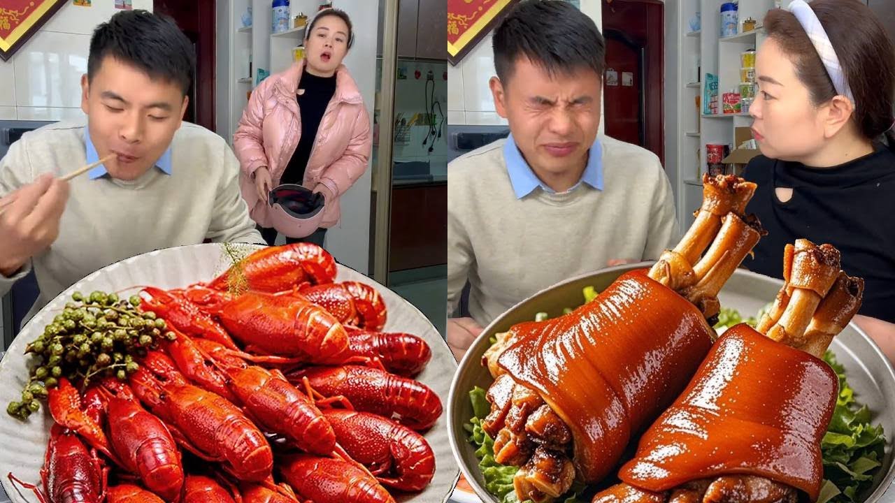 My silly husband put mustard in the noodles I made and he ate it himself.