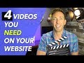 Video Marketing For Your Business: The 4 Videos You Need