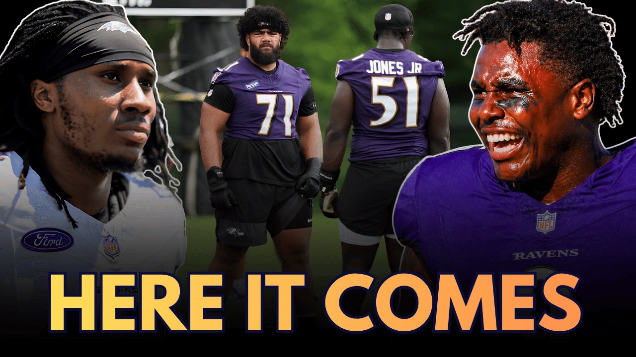 Things are taking a VERY interesting turn for the Ravens at Training Camp...