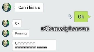 r/Comedyheaven | Kissing mmmmm
