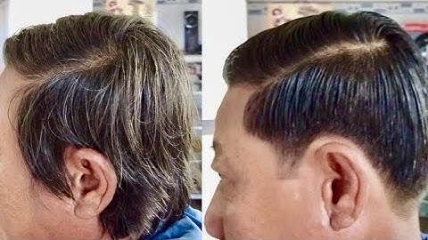 Chia Sẻ Học Cắt Tóc Nam Cơ Bản, Hớt Chậm Nhìn Dể Hiểu, Kiểu Tóc Chải Cổ Điển(Chân Phương) NTN. VULEE