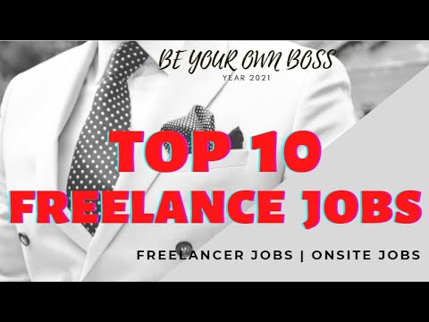 BEST TOP JOBS | ON SITE JOBS | FREELANCE JOBS | BE YOUR OWN BOSS JOBS