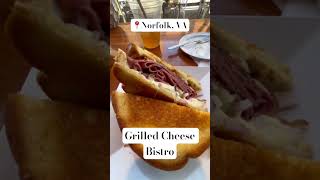 Grilled Cheese Bistro #shorts #localrestaurant #norfolk #foodie #sandwich #localeats