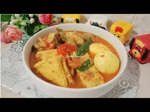 Resep Lodeh Ayam Tahu