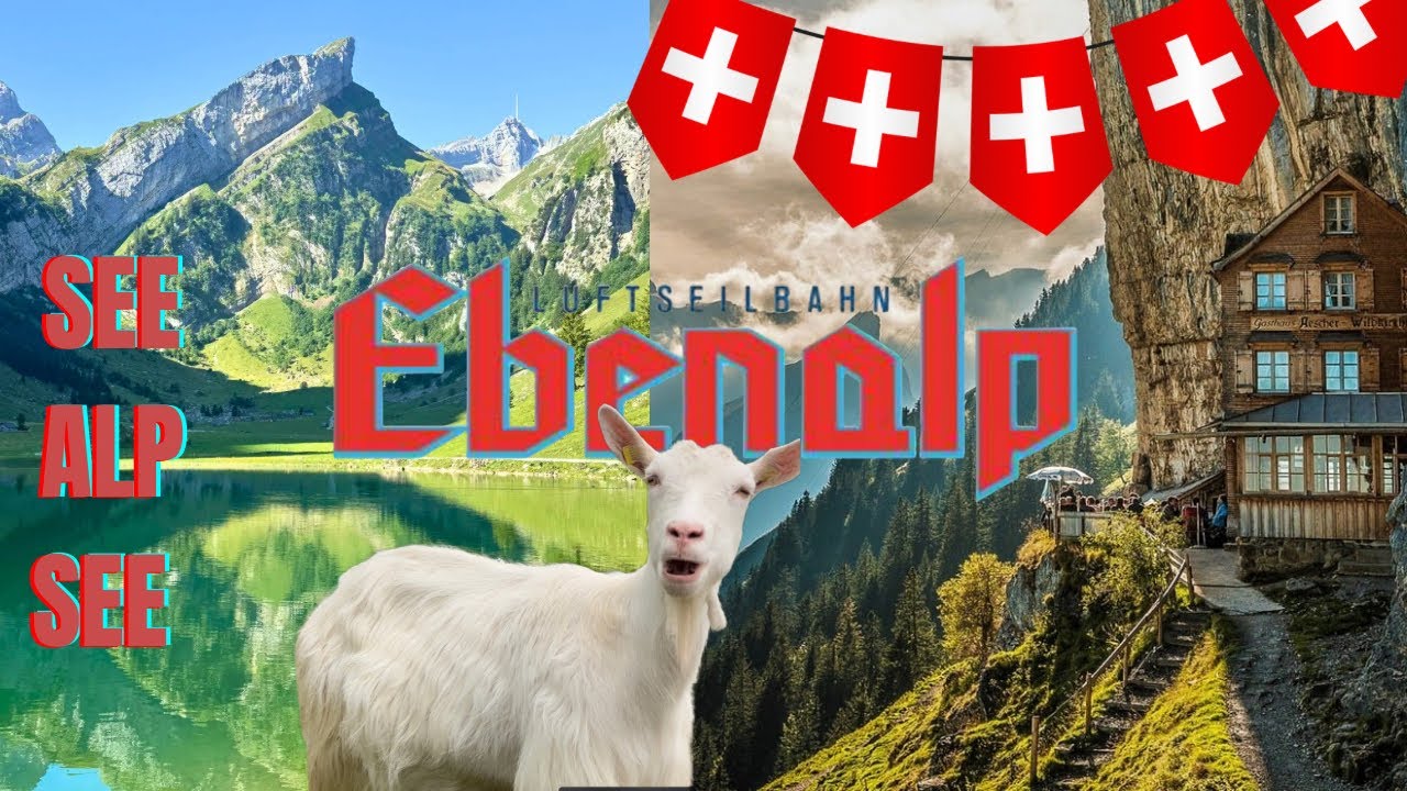 Appenzell vol 2. Szlak Ebenalp - Seealpsee - Wasserauen 15Km i 1000m przewyższenia.  