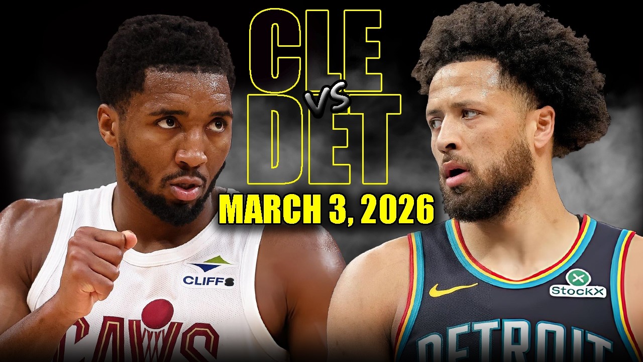 Detroit Pistons vs Cleveland Cavaliers Full Game Highlights – March 3, 2026 | NBA Season