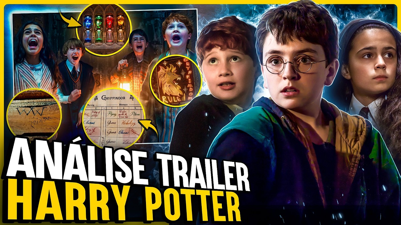 ANÁLISE COMPLETA DO TRAILER OFICIAL DA SÉRIE HARRY POTTER DA HBO. | Caldeirão Furado