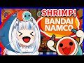 Official Bandai Namco Shrimps and Roasts Gura on Stream【Gawr Gura / HololiveEN】