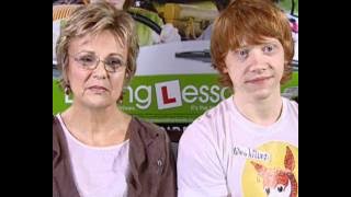 Julie Walters and Rupert Grint on Julie's foul mouth
