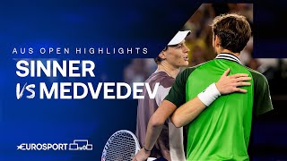 Jannik Sinner v Daniil Medvedev | Final | Extended Australian Open 2024 Highlights 🇦🇺 image