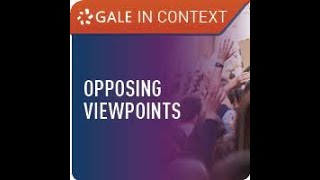Opposing Viewpoints Tutorial
