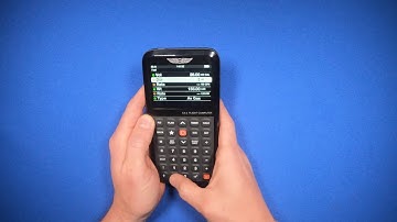 How to calculate fuel burn using the ASA CX-3 Flight Computer